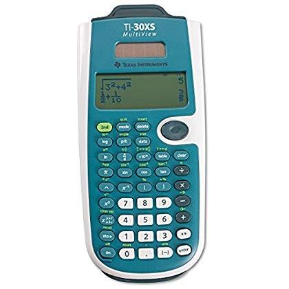 史上最も激安 TI30XSMV Instruments Texas TI-30XS 16 Calculator, Scientific MultiView 電卓