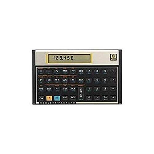HP 12C 120 Functions Financial Calculator with LCD Display (Certified