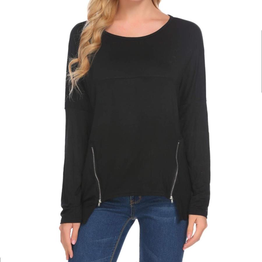 新規購入 Misakia Women Soild Long Sleeve Casual Tee Shirts Black M B Twilight Shop 通販 Yahoo ショッピング 豪華 Www Ladislexia Net