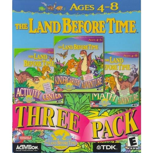 The Land Before Time 3-Pack (Activity Center, Kindergarten Adventure, Math
