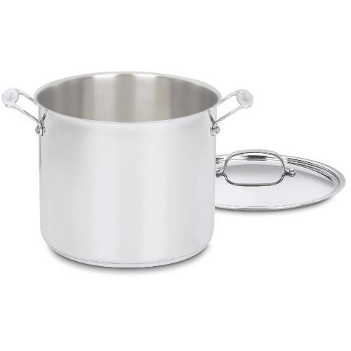 Cuisinart（クイジナート）クラシック シェフ ステンレス製 ふた付き鍋 11.4L 並行輸入品