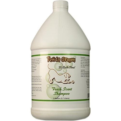 Tenda Groom Fresh Scent Dog Shampoo, Gallon by Tenda Groom｜twilight-shop