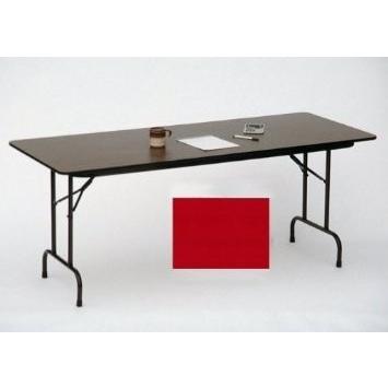 高圧力Folding Table inレッド( 36?x 96インチ レッド)