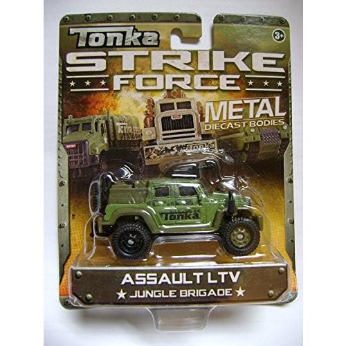 Tonka Strike Force Metal Diecast Bodies. Assault LTV. Jungle Brigade. 1:55｜twilight-shop