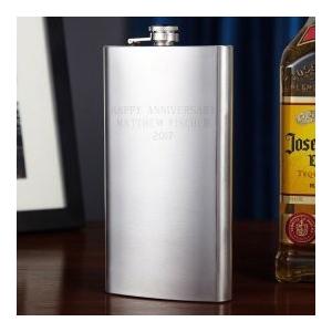 刻印ステンレススチールフラスコ、12oz (カスタマイズ可能な製品)