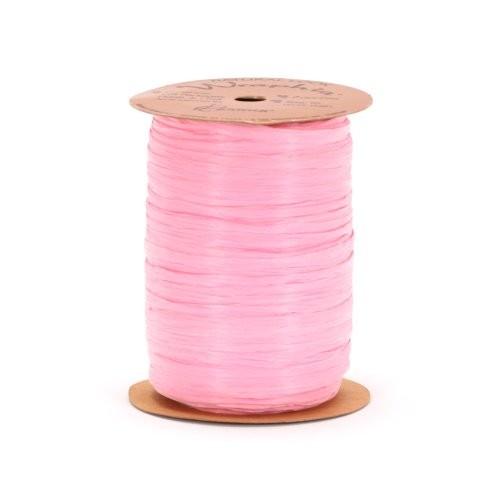 Berwick WraphiaマットMスプールレーヨンクラフトリボン、、アザレア