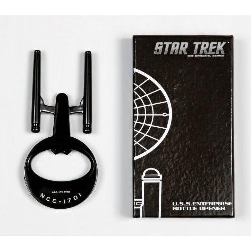 Star Trek Bottle opener USS Enterprise NCC-1701 Black : s