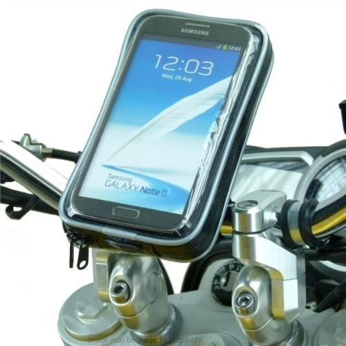 ipx4防水オートバイバイクハンドルバーマウントホルダーfor Samsung Galaxy Note 2?/ II｜twilight-shop