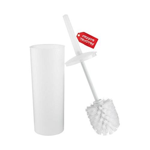 【30％OFF】 Elegant Brush Toilet Plastic Frosted White Luxury Living その他電動工具