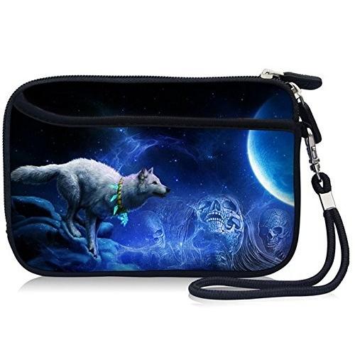 高品質防水耐衝撃設計HDD SSD eSATAハンドストラップケースバッグカバーwith Extraフロントポケット2.5?