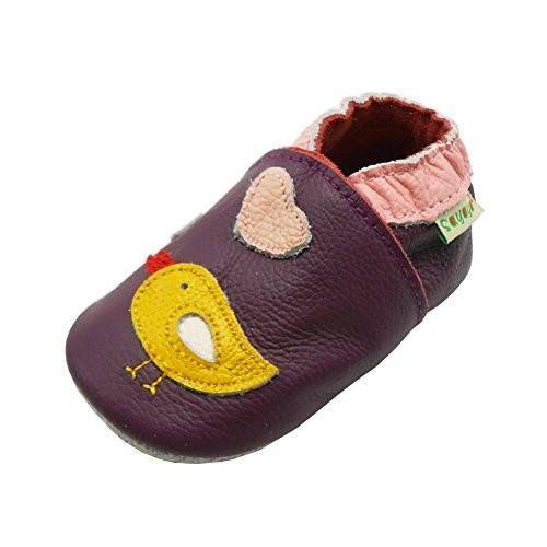 Sayoyoベビーツリー鳥ソフトソールレザー乳児幼児Prewalker靴 US サイズ: 24-36 Months/8.5-9 M US Toddle