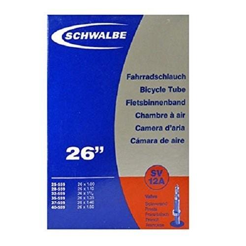 Schwalbe SV12-Chambre air 26 "x 1,5"-Valve Presta