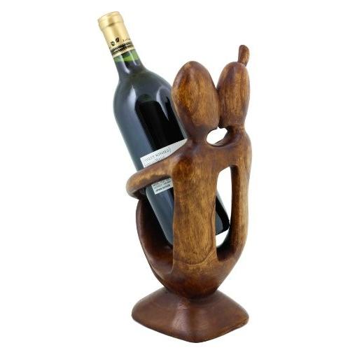 激安 12 バリ木製抽象木製ワインホルダー Romanticイブニング ブラウン ワインラック Wp Polestarcalendars Com