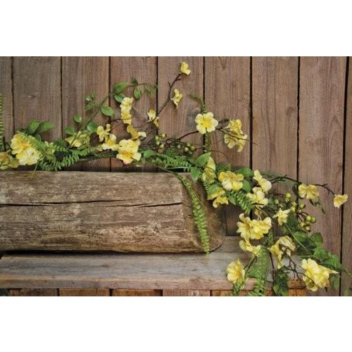 注目の 5 Ft Clover Blossom Twigガーランド 60 Inch イエロー花柄春イースター花夏decor 数量は多 Atempletonphoto Com