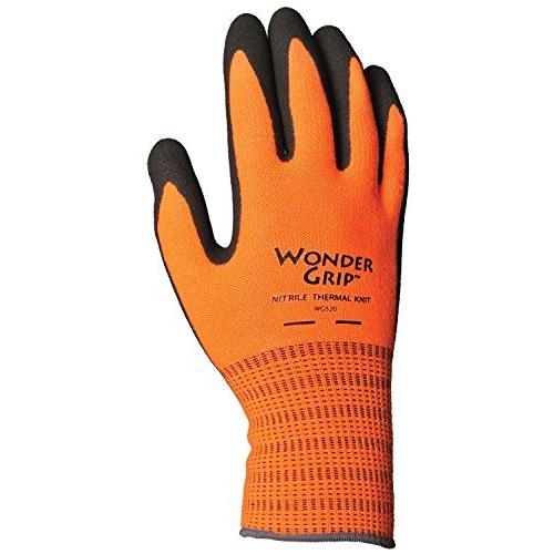 Wonder Grip 520 Hi-Vis Acrylic with Nitrile Gloves, X-Large by Wonder Grip