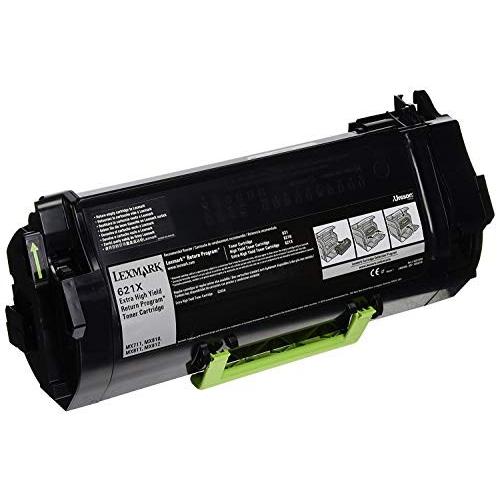 Lexmark - 62D1X00 (LEX-621X) Extra High-Yield Toner， 45000 Page-Yield， Blac