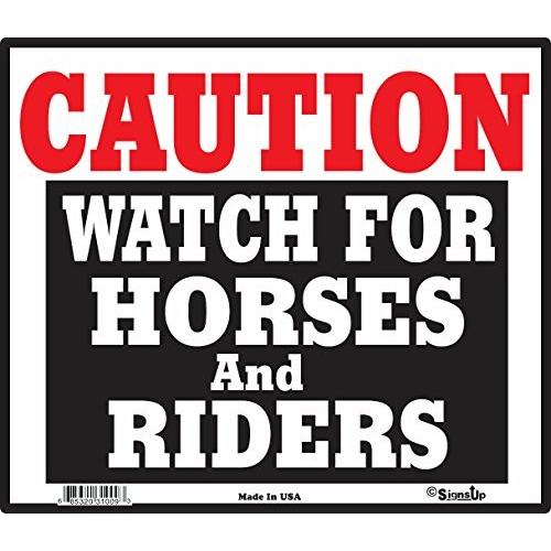 Watch / Horses Riders Horse、タック&実用的Sign 家具、インテリア
