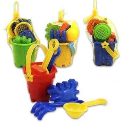 人気の新作 Beach Toys BucketアソートCaseパック48 7ピースMini デイパック