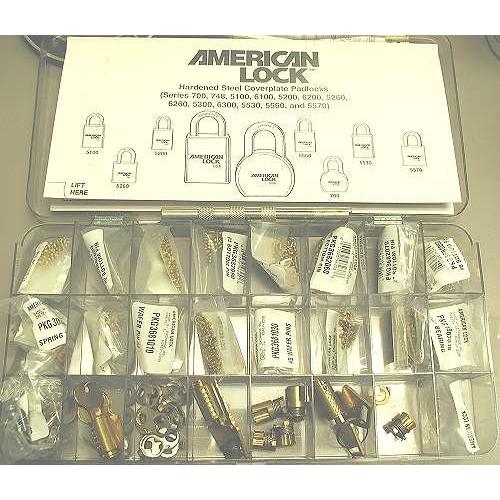 Americanロックask8?Padlockサービスキット