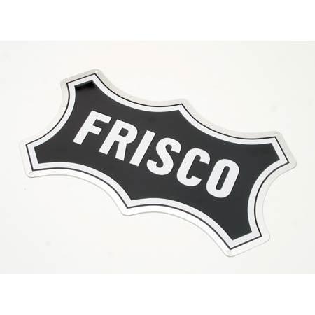 8 Die-Cut Metal Sign, Frisco by Microscale Industries