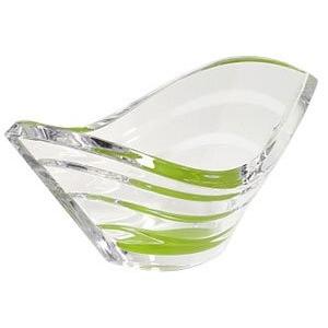 バカラクリスタルグリーン波ボウル ボウル、スモールボウル | バカラ 日本
