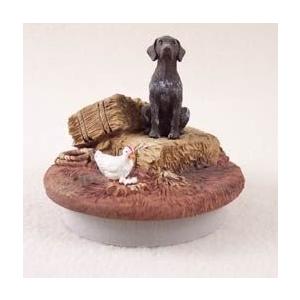 激安 新作 Dttc67 Dtt レッド Theファーム On Day A One 会話概念ミニチュアジャーマン ショートヘアード ポインターcandleトッパーtiny Concepts Conversation インテリア雑貨 Albinofoundation Org