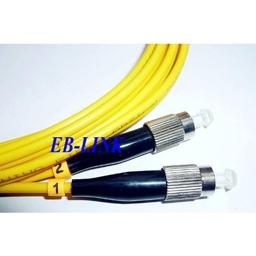 eb-link FC to ST光ファイバーパッチコードジャンパケーブルデュプレックスシングルモード9?/ 125?fc-st、20メートル FC PC