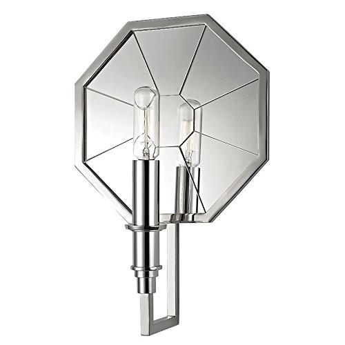 Hudson Valley照明Cushing 1ライト壁取り付け用燭台 4111-PN 1