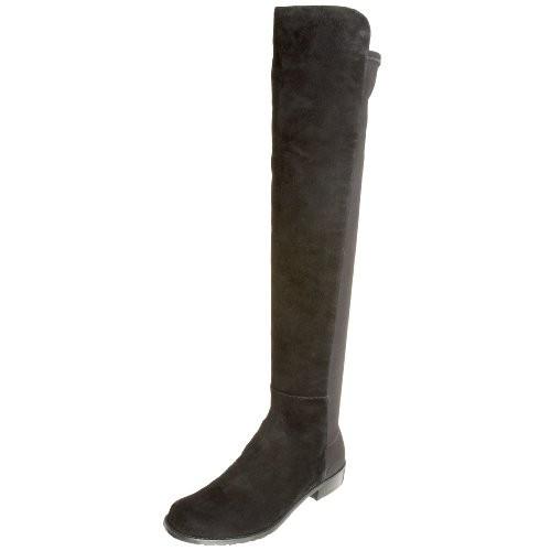 Stuart Weitzmanレディース5050ひざブーツ カラー: ブラック 新入荷