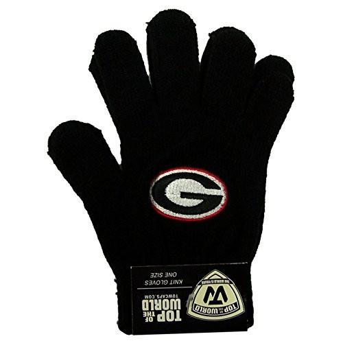 Georgia Bulldogs公式NCAA 1つサイズニット手袋を世界のトップ688071