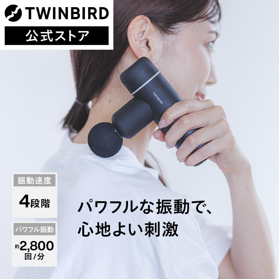 ツインバード（TWINBIRD） 【公式】ボディケアガン SH-2685B | ボディ