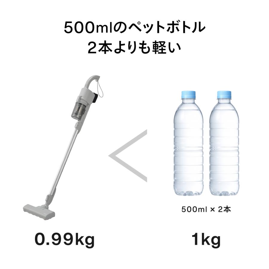 ツインバード（TWINBIRD） 【新商品・公式】掃除機 コードレス 軽量