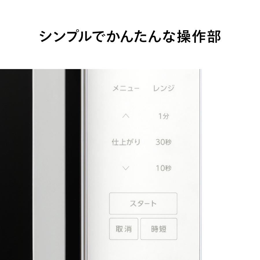 ツインバード（TWINBIRD） 【公式・新商品】フラット電子レンジ 23L