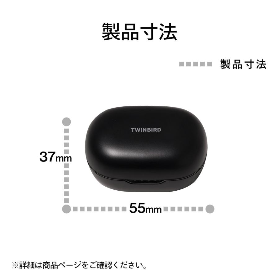 ツインバード（TWINBIRD） 【公式】ワイヤレスイヤホン AV-9344B