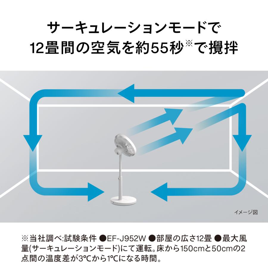 ツインバード（TWINBIRD） 【新商品・公式】扇風機 DCモーター 静音 大