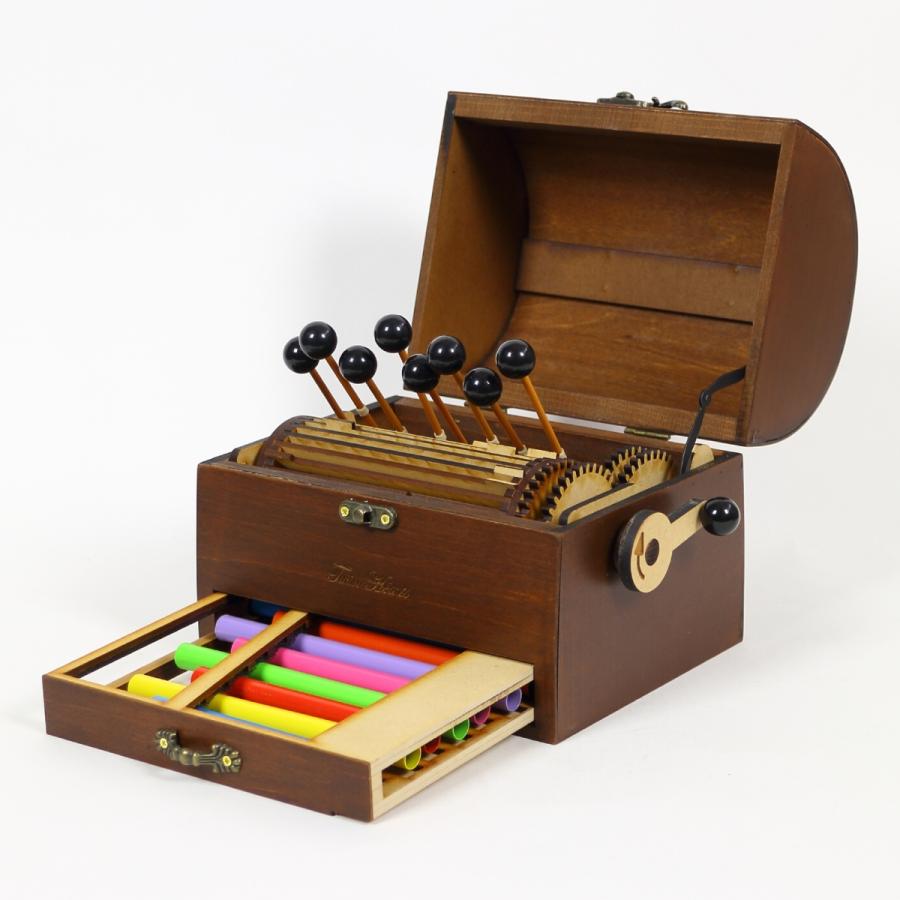 希少　エネスコ　ビンテージ　アンティーク　からくりオルゴール　HOORAY　元箱 希少 エネスコ ビンテージ アンティーク からくりオルゴール