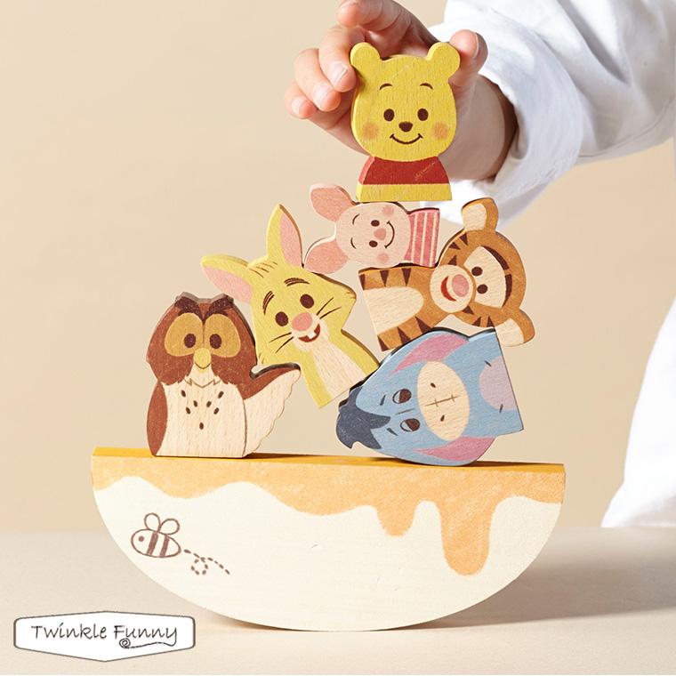 Disney KIDEA  くまのぷーさんと仲間たち Disney 【正規販売店】キディア KIDEA バランスゲーム くまの