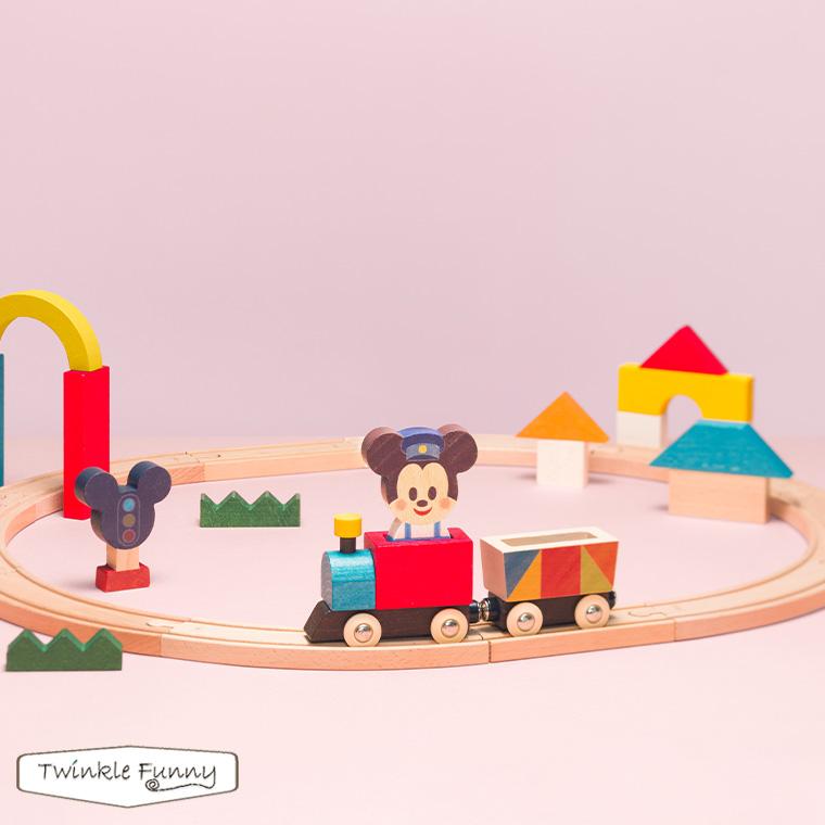 ミッキー＆フレンズ 【正規販売店】キディア KIDEA TRAIN&RAIL