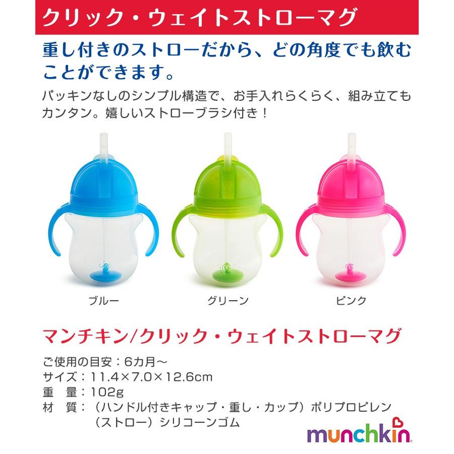 マンチキン Munchkin クリック ウェイトストローマグ Twinkle Funny 通販 Paypayモール