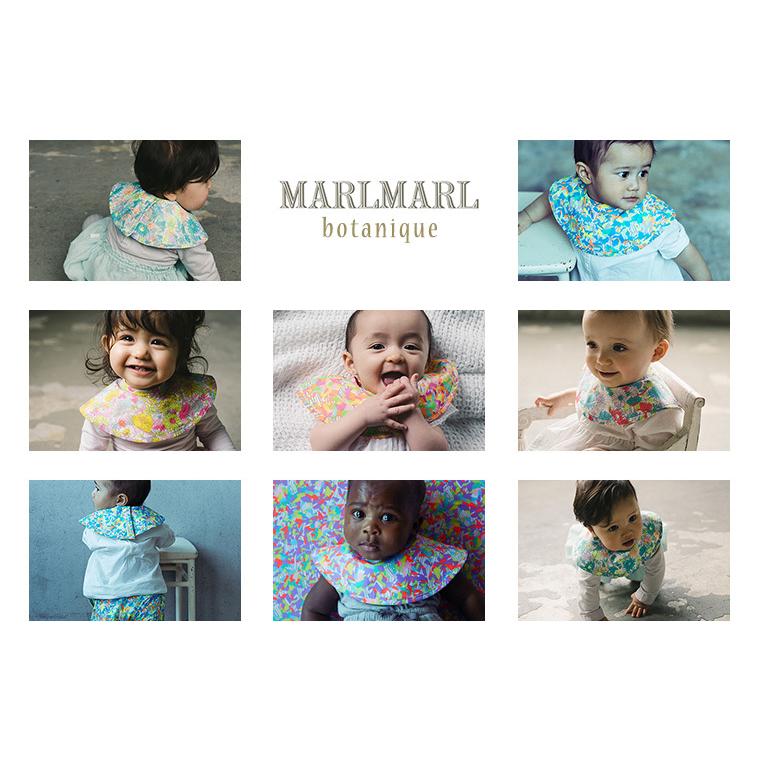 マールマール スタイ ボタニーク 男の子用 3枚セット botanique MARLMARL ビブ まあるいよだれかけ ［名入れ 刺繍可能］［お祝い 出産祝い］｜twinklefunny｜04