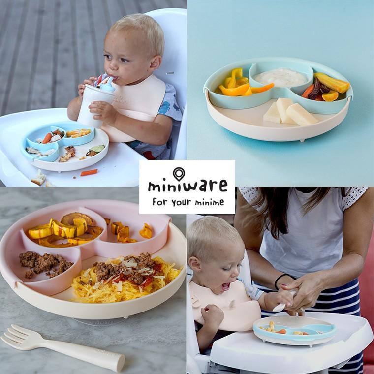 T-REX ミニウェア miniware 仕切りミールセット ベビー食器 : Twinkle 