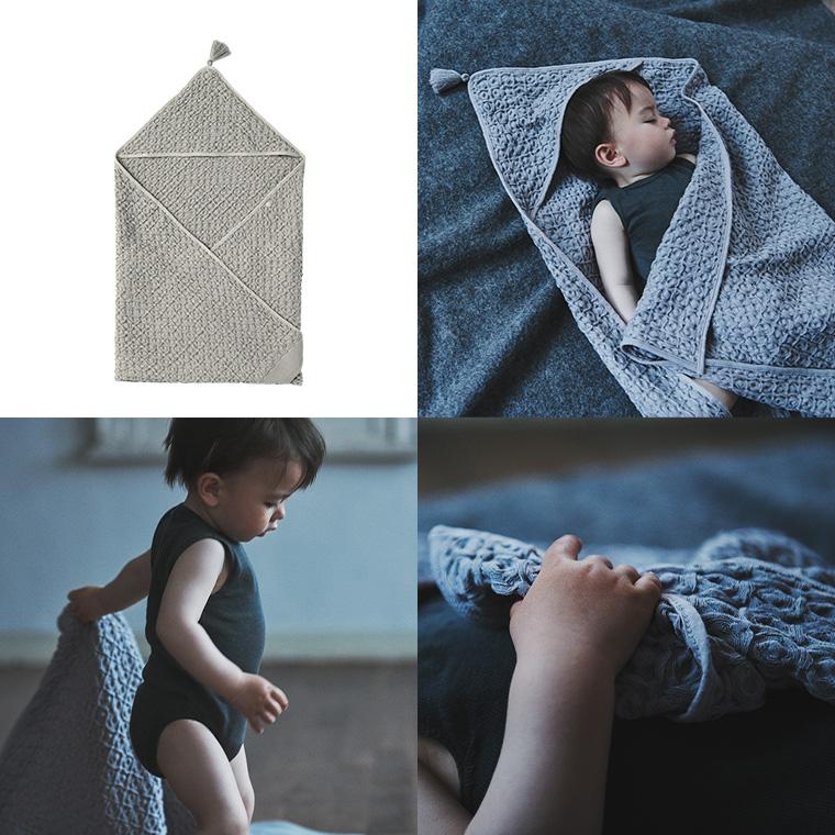 マールマール フーデッドタオル hoodedtowel MARLMARL 名入れ 刺繍の画像