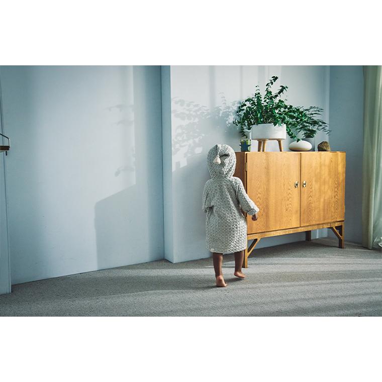 マールマ―ル フーデッド バスローブ hooded bathrobe MARLMARL 名入れ 刺繍の画像