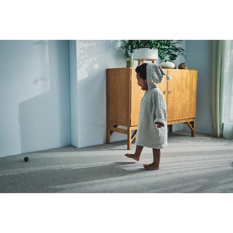 マールマ―ル フーデッド バスローブ hooded bathrobe MARLMARL 名入れ 刺繍の画像