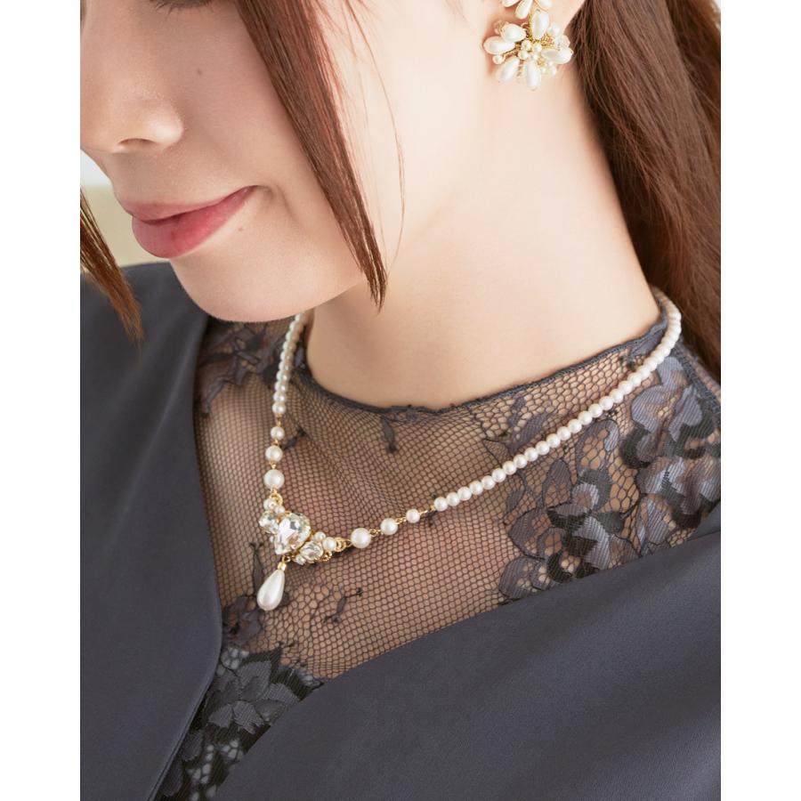 ネックレス 結婚式 パール アクセサリー パーティー ゴージャス