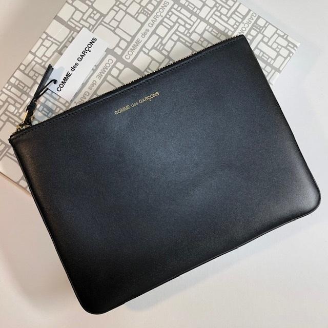 COMME DES GARCONS コムデギャルソン ロゴ クラッチバッグ ポーチ  