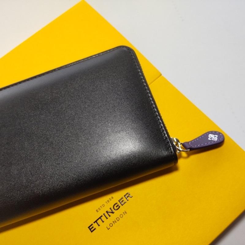 ETTINGER エッティンガーロイヤルコレクション スターリン ラウンドファスナーSterling Zip-Around Purse  長財布の画像