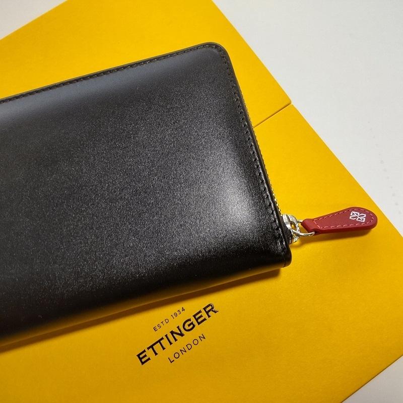 ETTINGER エッティンガーロイヤルコレクション スターリン ラウンドファスナーSterling Zip-Around Purse  長財布の画像