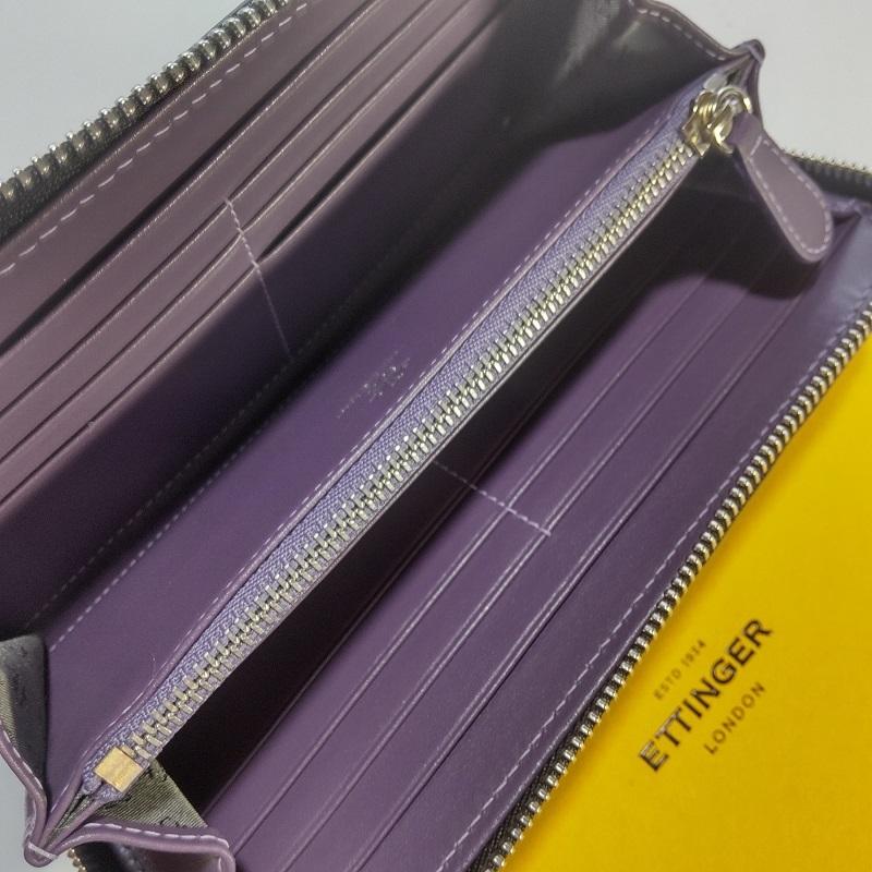 ETTINGER エッティンガーロイヤルコレクション スターリン ラウンドファスナーSterling Zip-Around Purse  長財布の画像