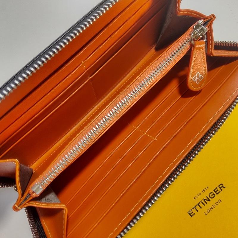 ETTINGER エッティンガーロイヤルコレクション スターリン ラウンドファスナーSterling Zip-Around Purse  長財布の画像